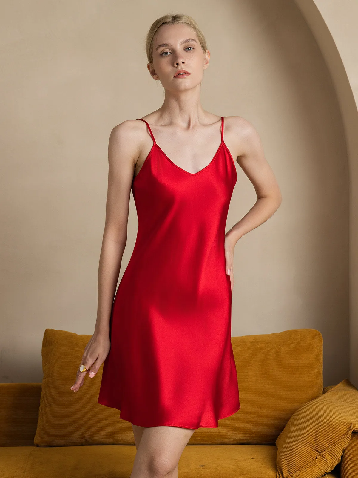 22Momme Pure Silk Slip Nightgown