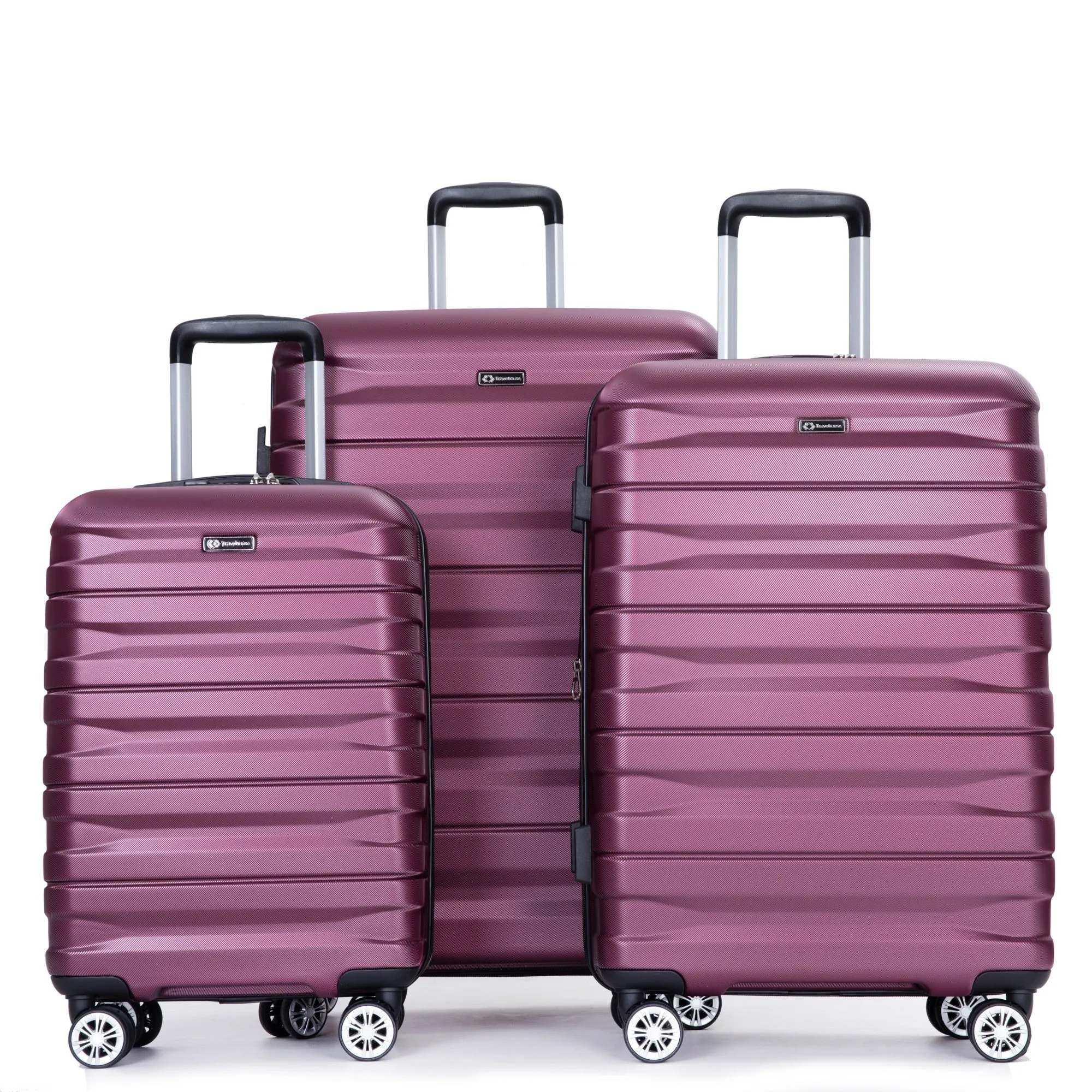 3 Piece Luggage Sets PC Lightweight & Durable