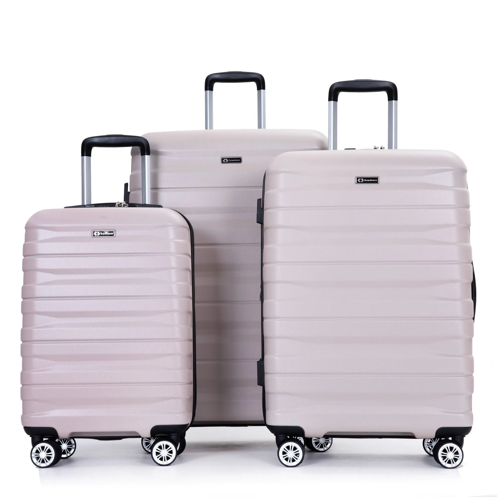 3 Piece Luggage Sets PC Lightweight & Durable
