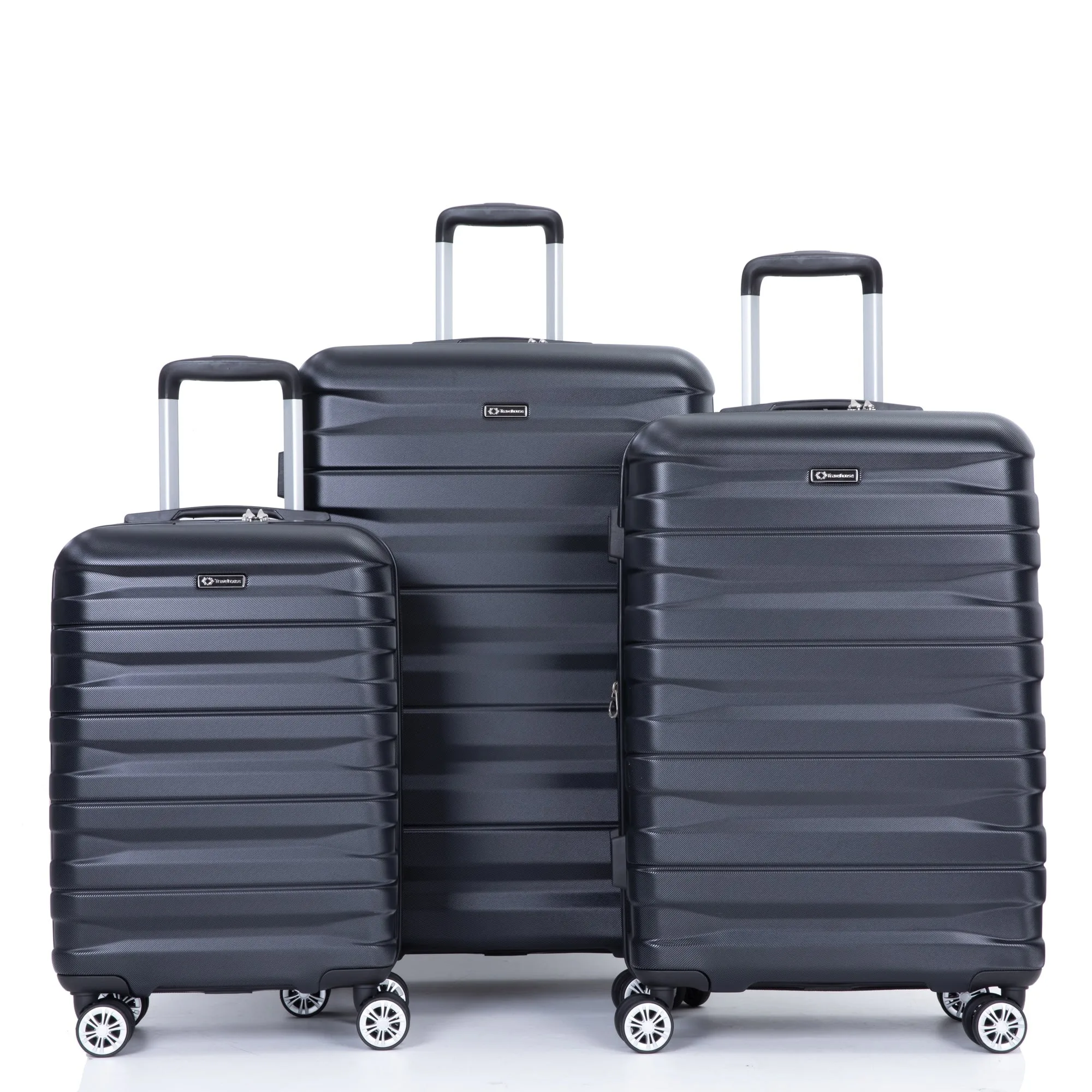 3 Piece Luggage Sets PC Lightweight & Durable