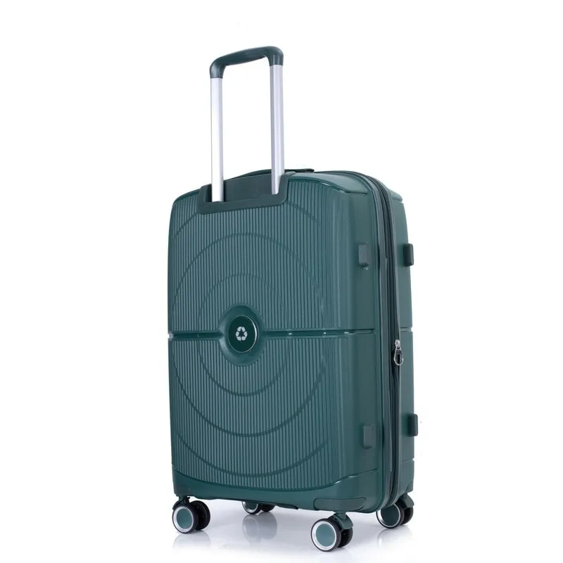3-Piece Set Expandable Hardshell Luggage Sets Lightweight Durable Suitcase with TSA Lock