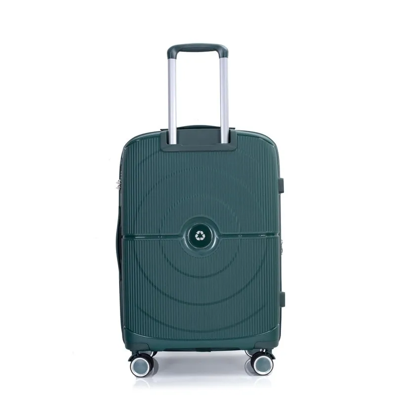 3-Piece Set Expandable Hardshell Luggage Sets Lightweight Durable Suitcase with TSA Lock
