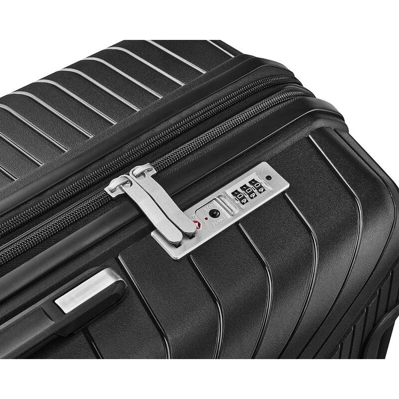 4-Piece(14/20/24/28) PP Lightweight & Durable Expandable Suitcase Luggage Sets with TSA Lock