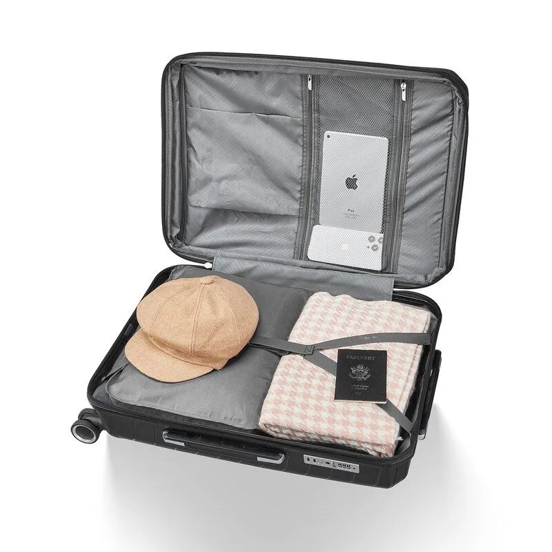 4-Piece(14/20/24/28) PP Lightweight & Durable Expandable Suitcase Luggage Sets with TSA Lock