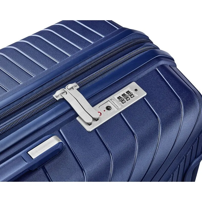 4-Piece(14/20/24/28) PP Lightweight & Durable Expandable Suitcase Luggage Sets with TSA Lock