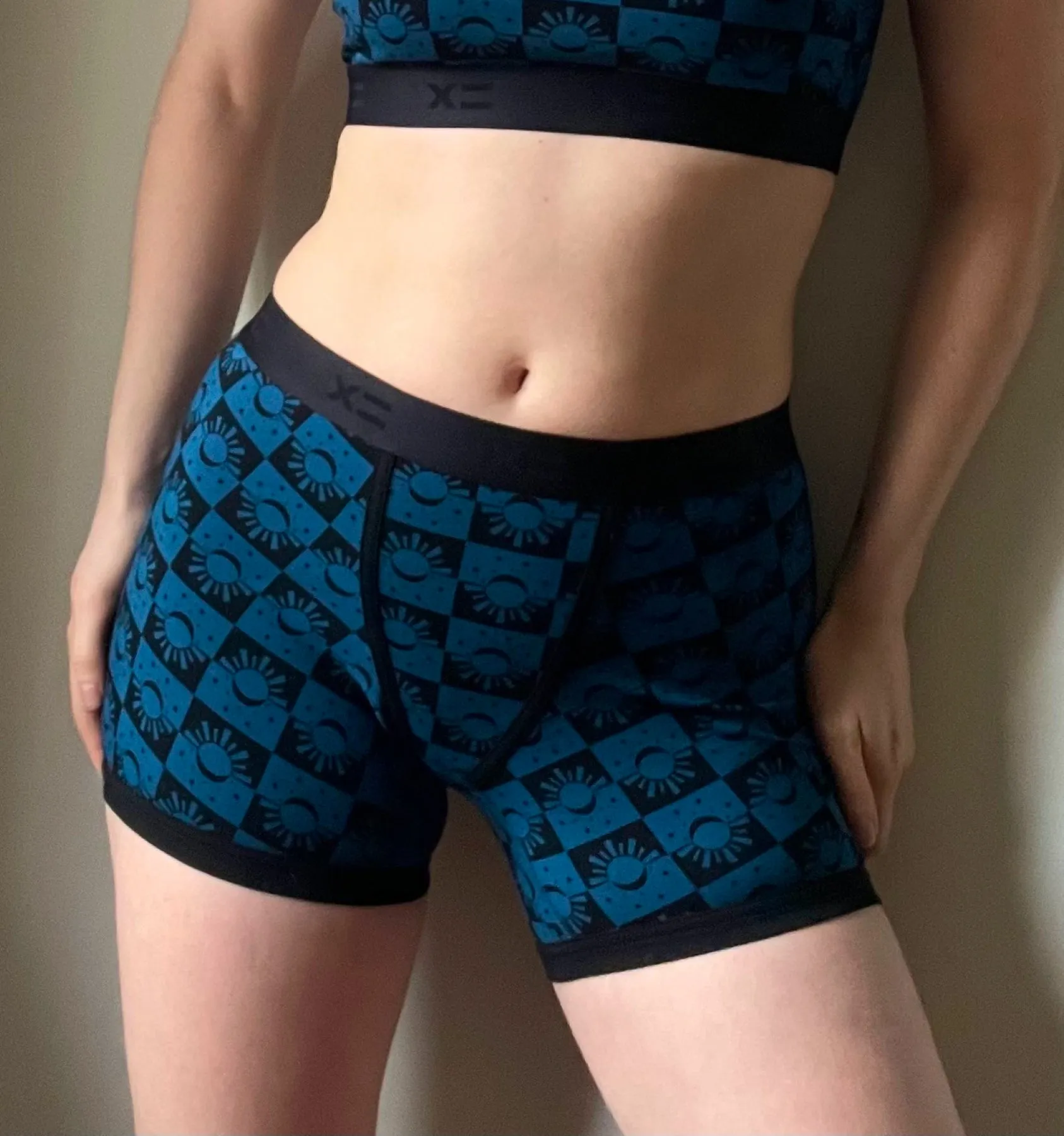 4.5" Trunks - Celestial Check