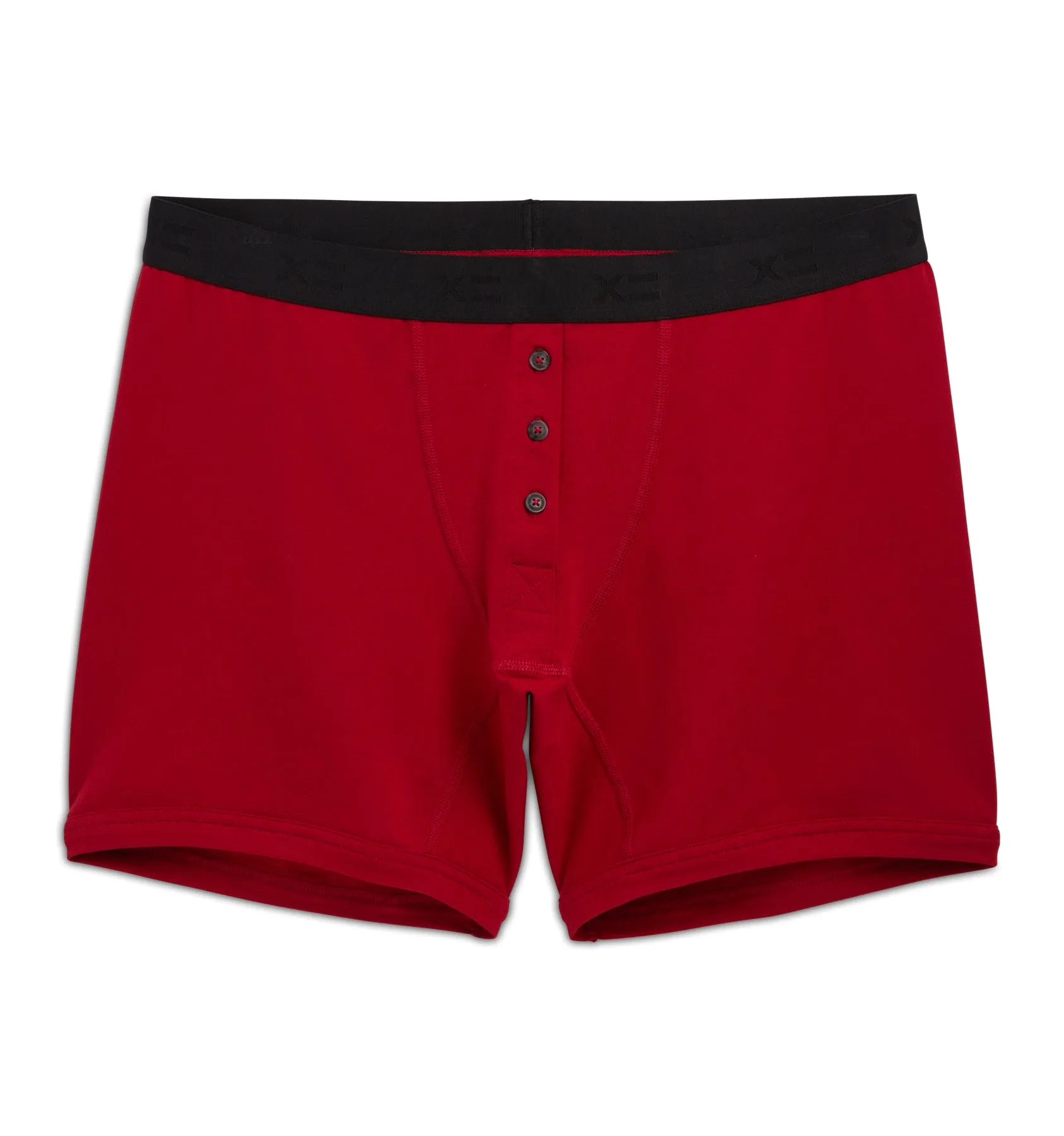 6" Fly Boxer Briefs - Lucky Red