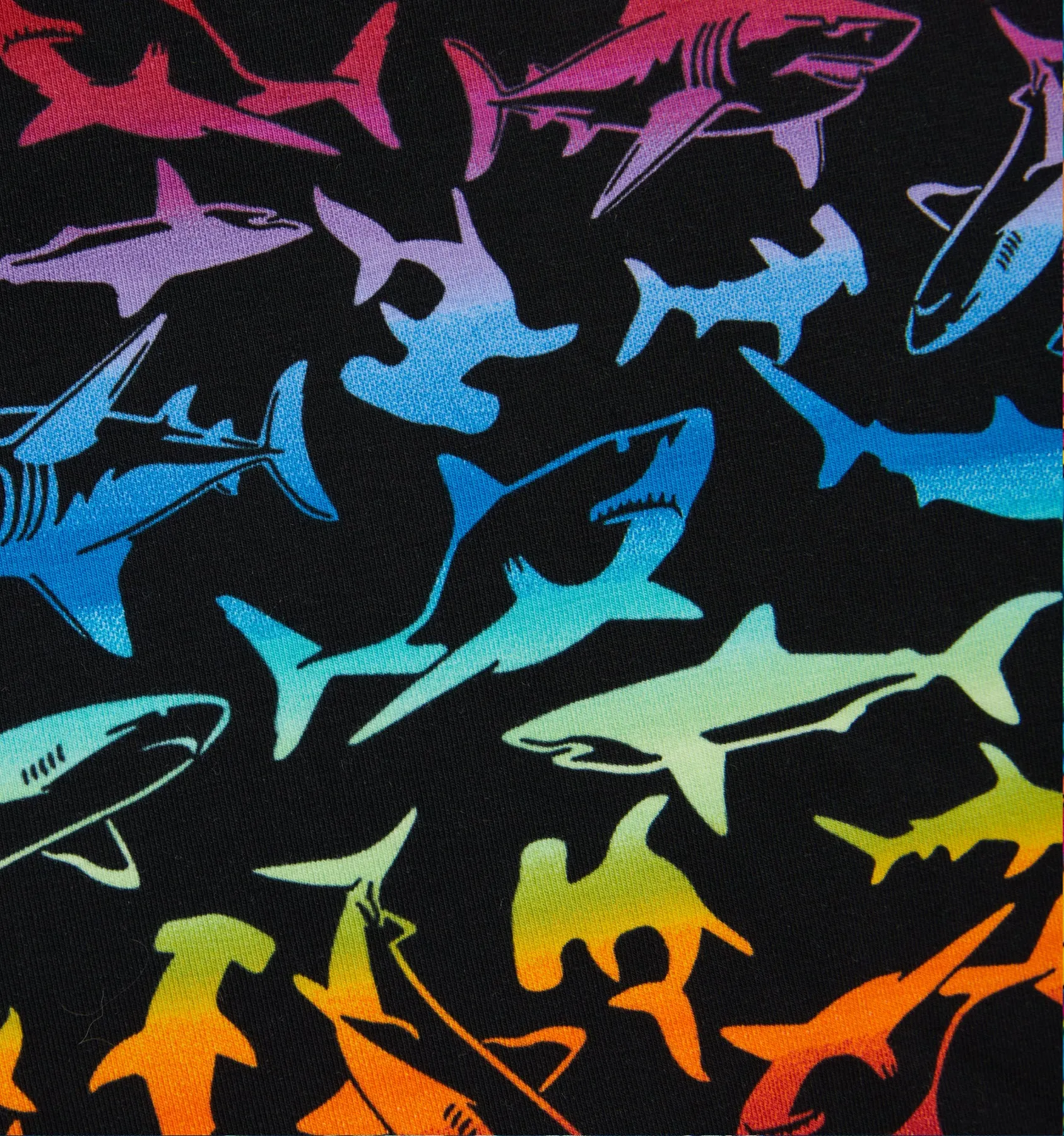 6" No Fly Boxer Briefs - Shark Frenzy