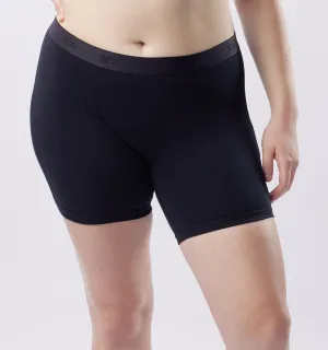 6" No Fly Boxer Briefs - X= Black