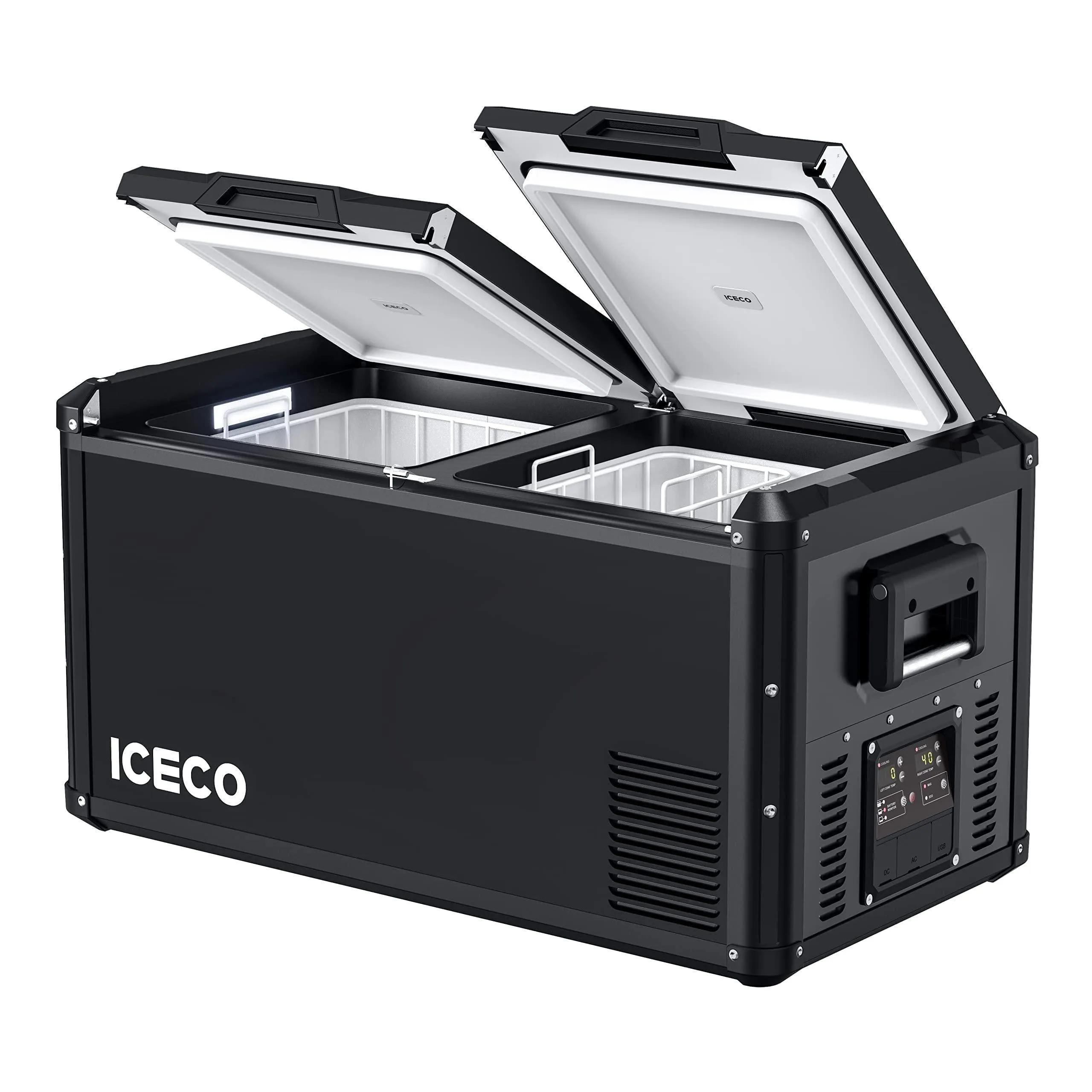 79.2QT VL75ProD 12V Heavy Duty Freezer with BC75 Beach Chair| ICECO