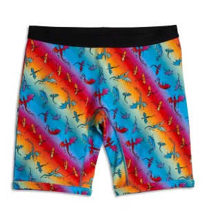9" Boxer Briefs - Pride Rainbow Dragon