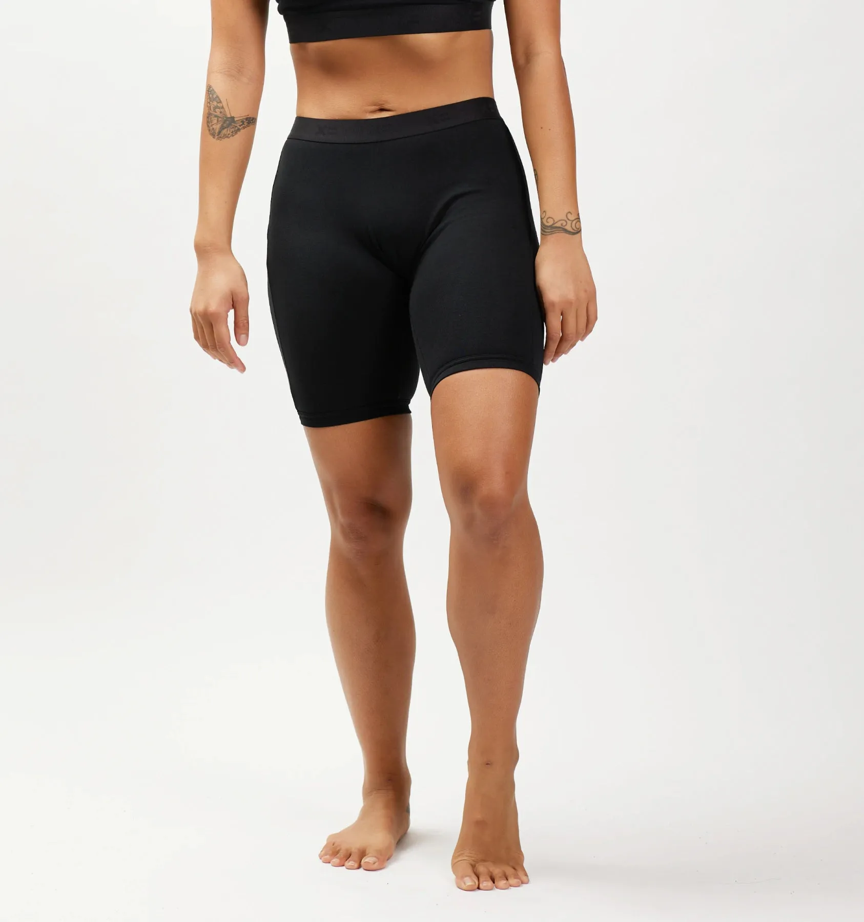 9" Boxer Briefs - Retro Black