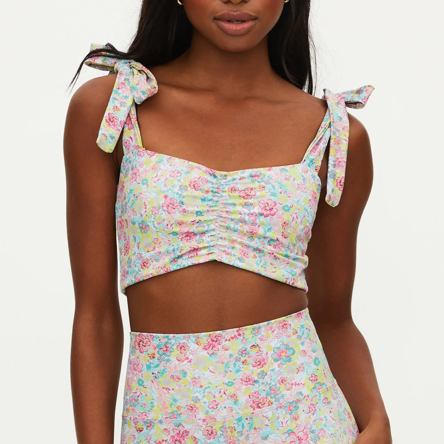 Amelia Top - Forget Me Not Floral