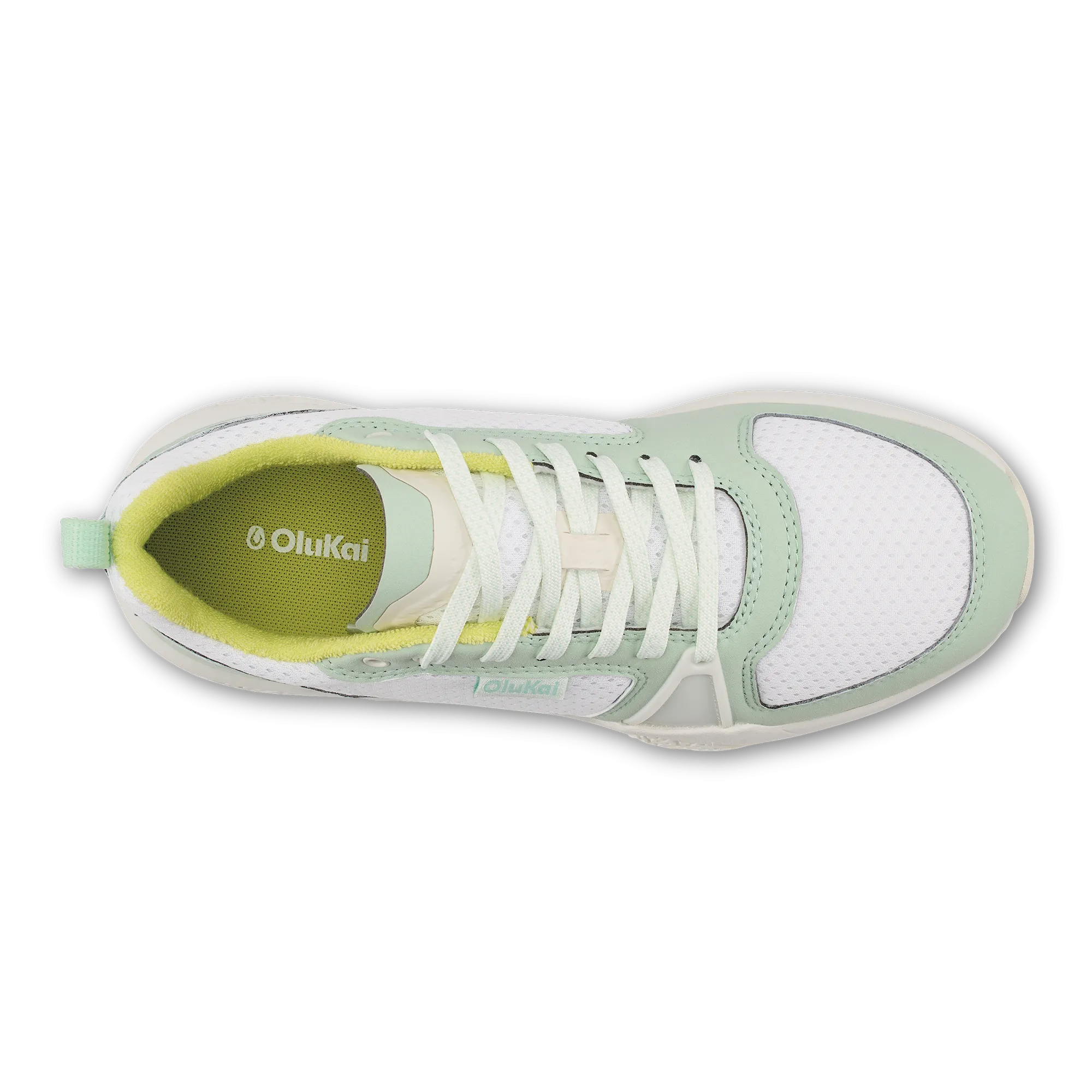 'Anau - Bright White / Pale Mint