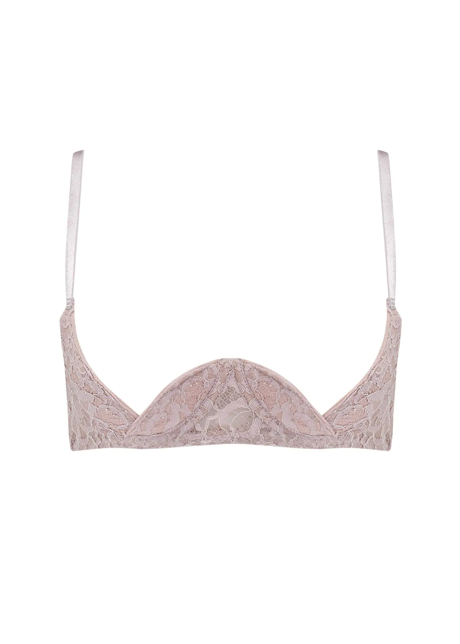 Aurelia Quarter Cup Bra (Blush)