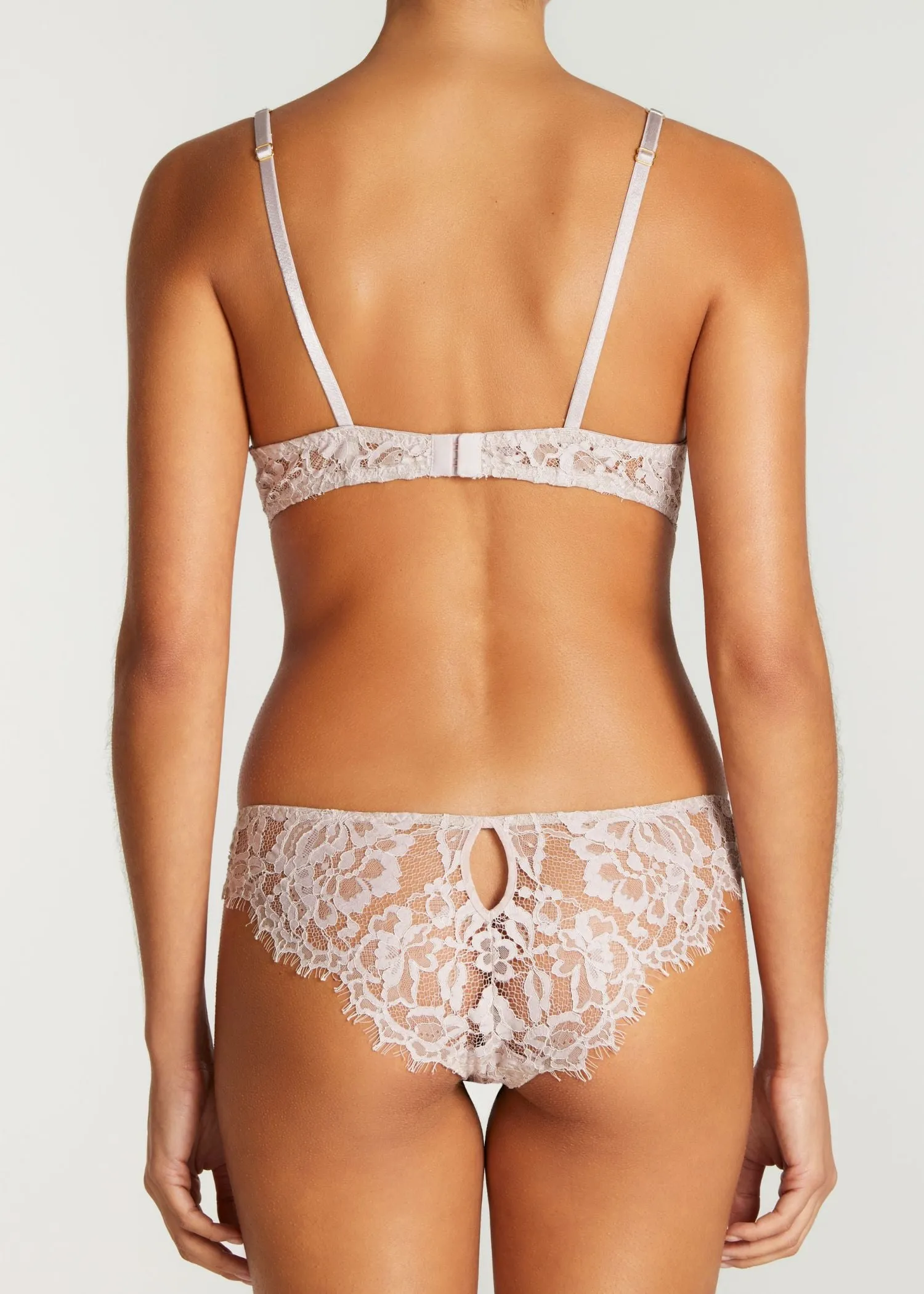 Aurelia Quarter Cup Bra (Blush)