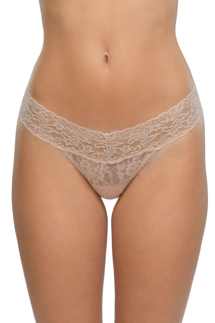 Ballerina 3-Pack Low Rise Lace Thongs