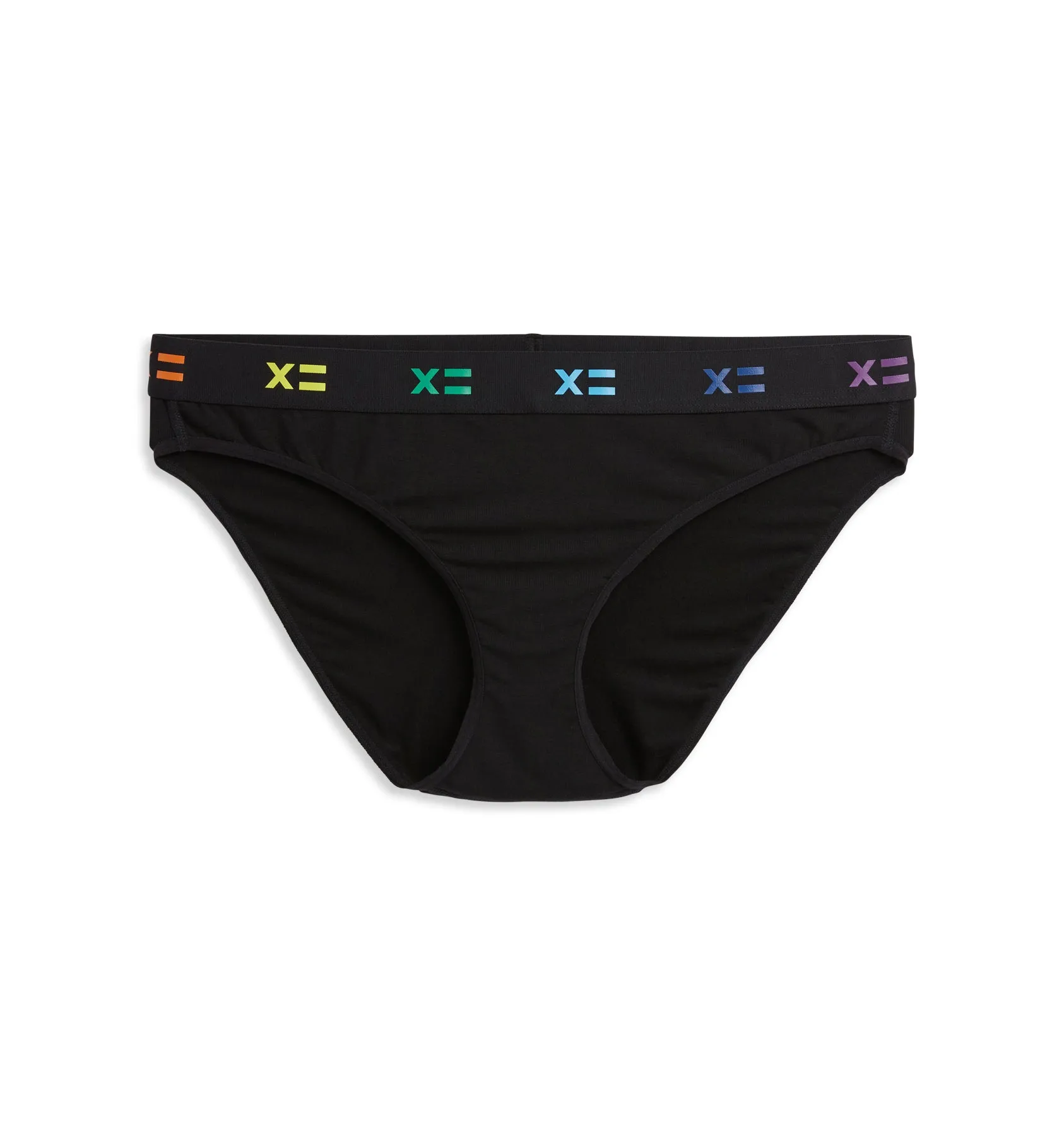 Bikini - TENCEL™ Modal Black X= Rainbow