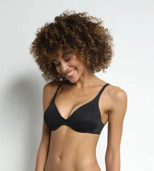 Black Invisi Fit underwired bra