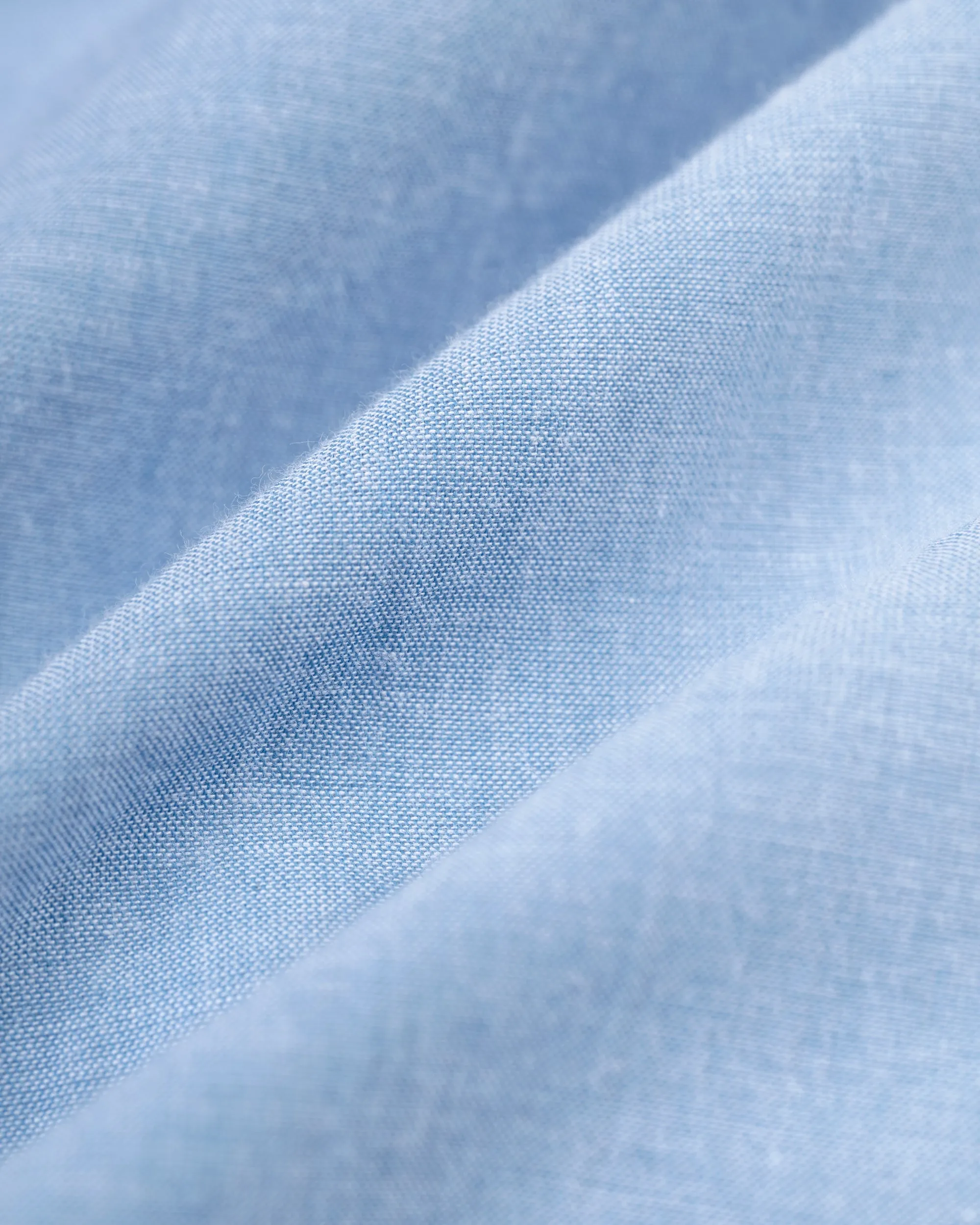 BLUE COTTON CHAMBRAY SPORT COAT -  MTO