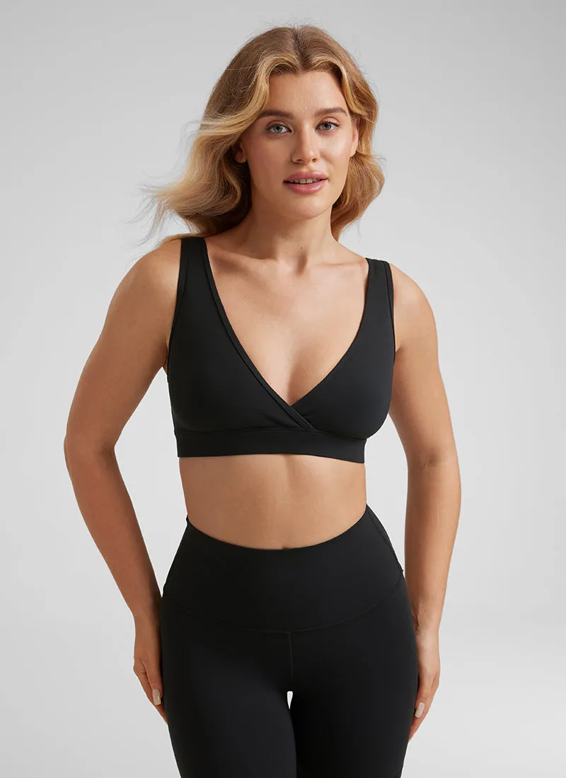 Butterluxe Maternity Nursing Crossover Wireless Bras