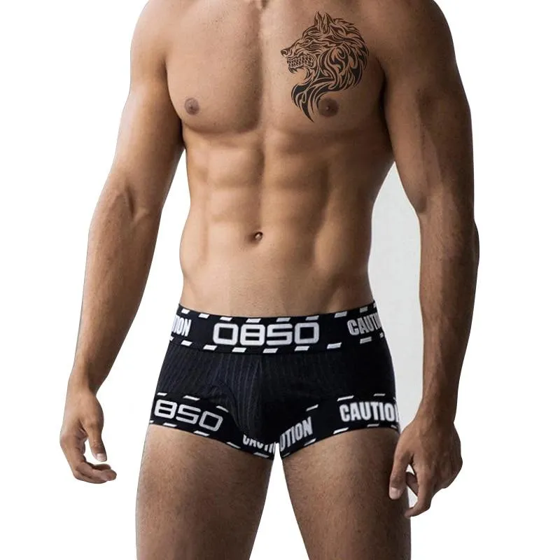Caution Mesh Boxer Briefs