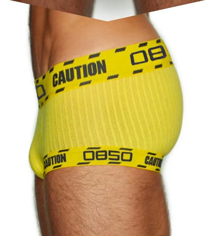Caution Mesh Boxer Briefs