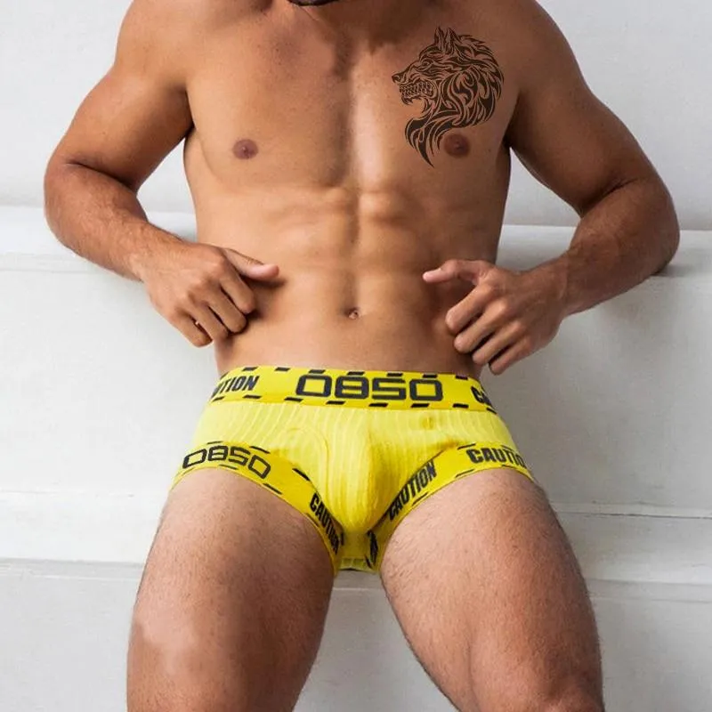 Caution Mesh Boxer Briefs