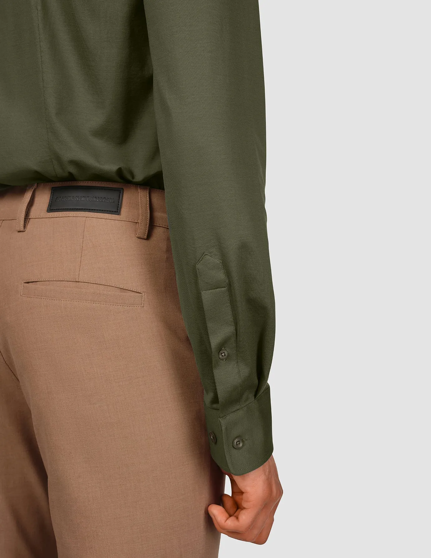 Classic Shirt Clover Green Regular