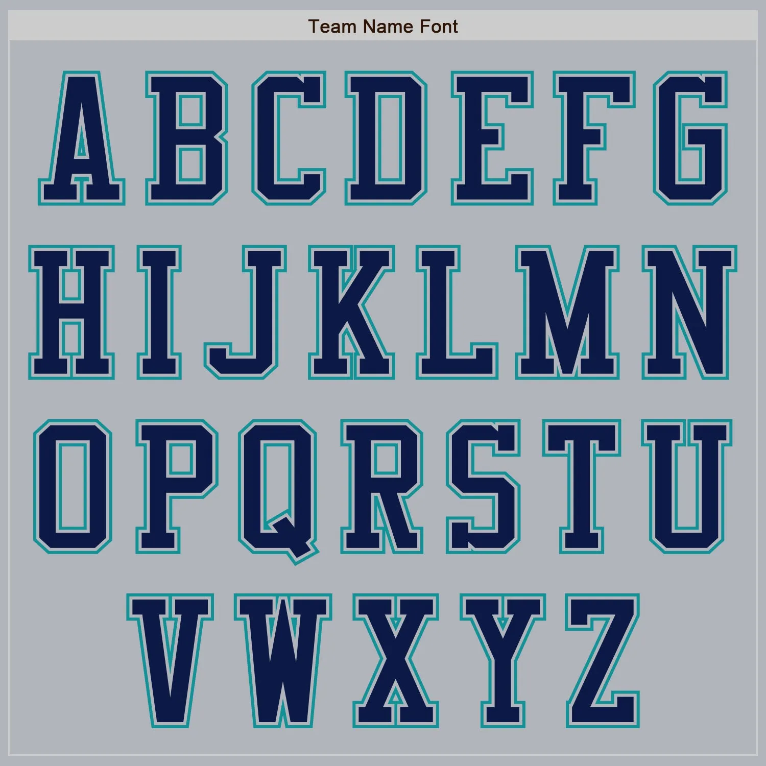 Custom Gray Navy-Teal Authentic Baseball Jersey