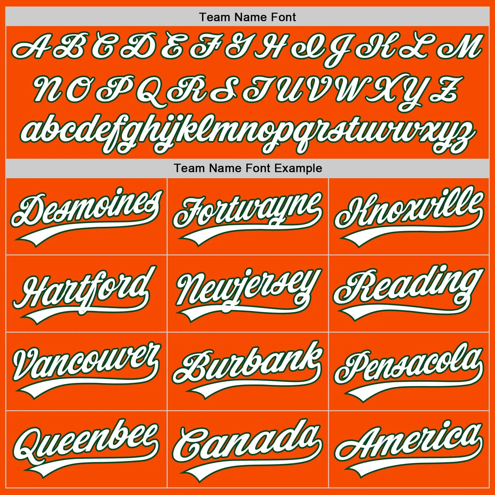 Custom Orange White-Green Authentic Baseball Jersey