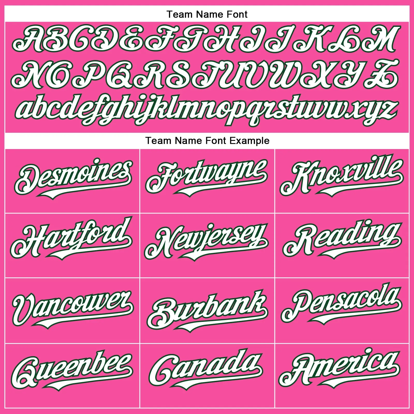Custom Pink White-Green Authentic Baseball Jersey