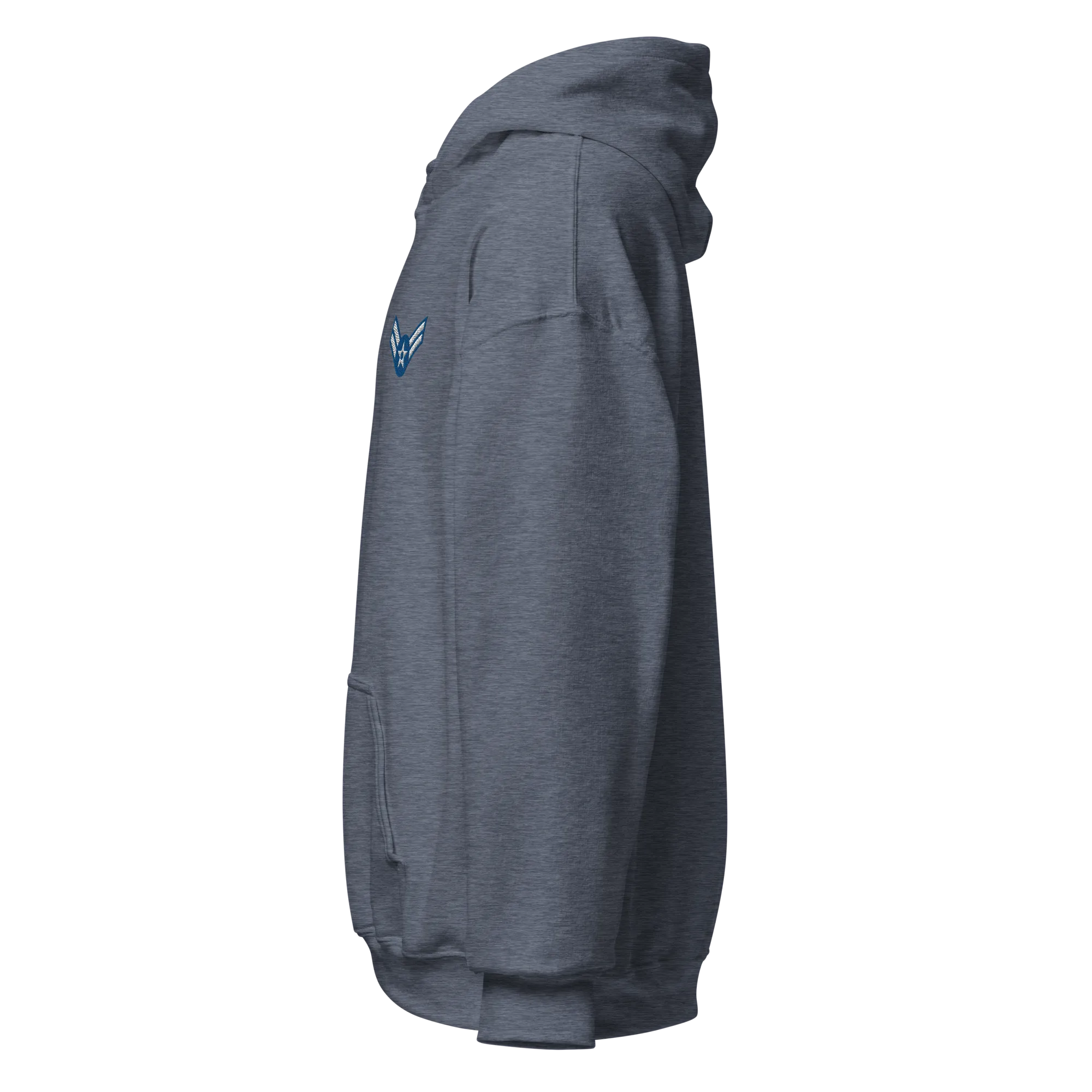 Custom US Air Force Ranks, Insignia Embroidered Unisex Hoodie