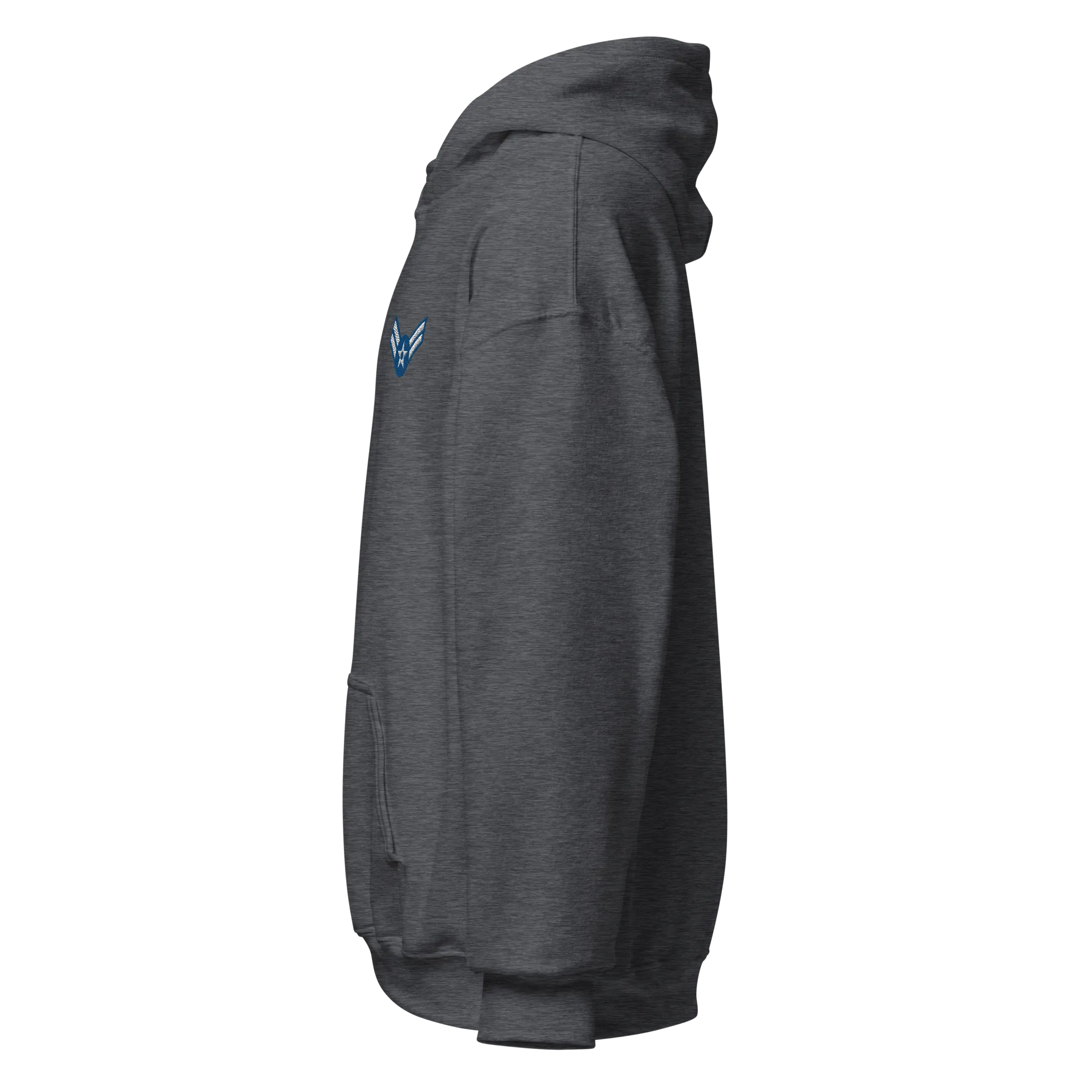 Custom US Air Force Ranks, Insignia Embroidered Unisex Hoodie