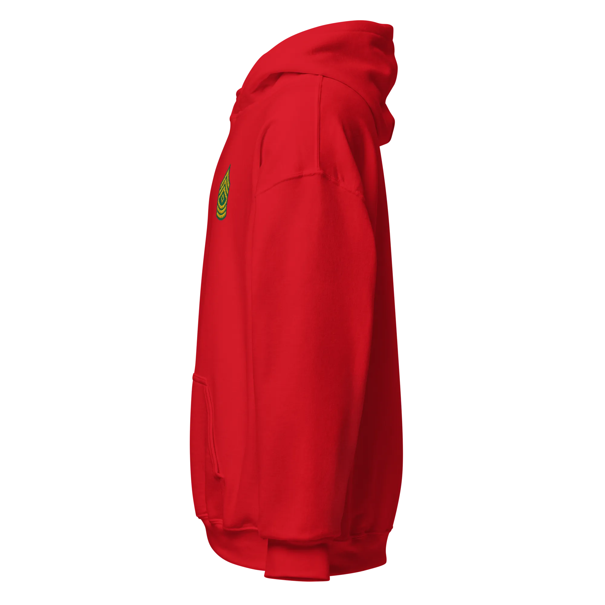 Custom US Army Ranks, Insignia Embroidered Unisex Hoodie