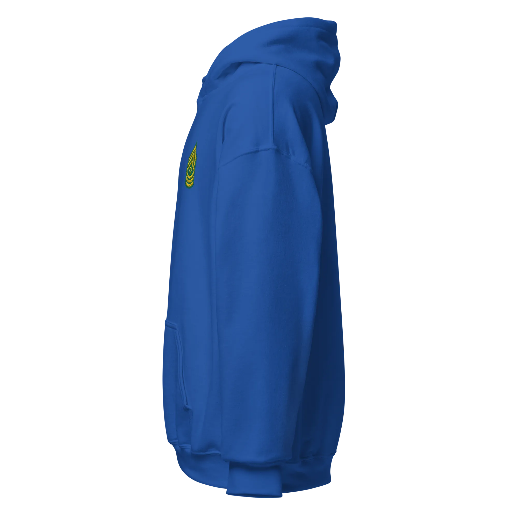Custom US Army Ranks, Insignia Embroidered Unisex Hoodie