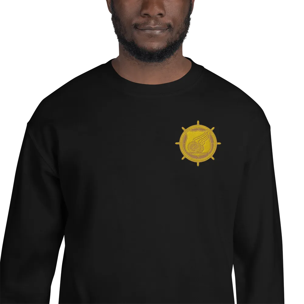 Custom US Army Ranks, Insignia Embroidered Unisex Sweatshirt