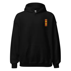 Custom US Marine Corps Ranks, Insignia Embroidered Unisex Hoodie