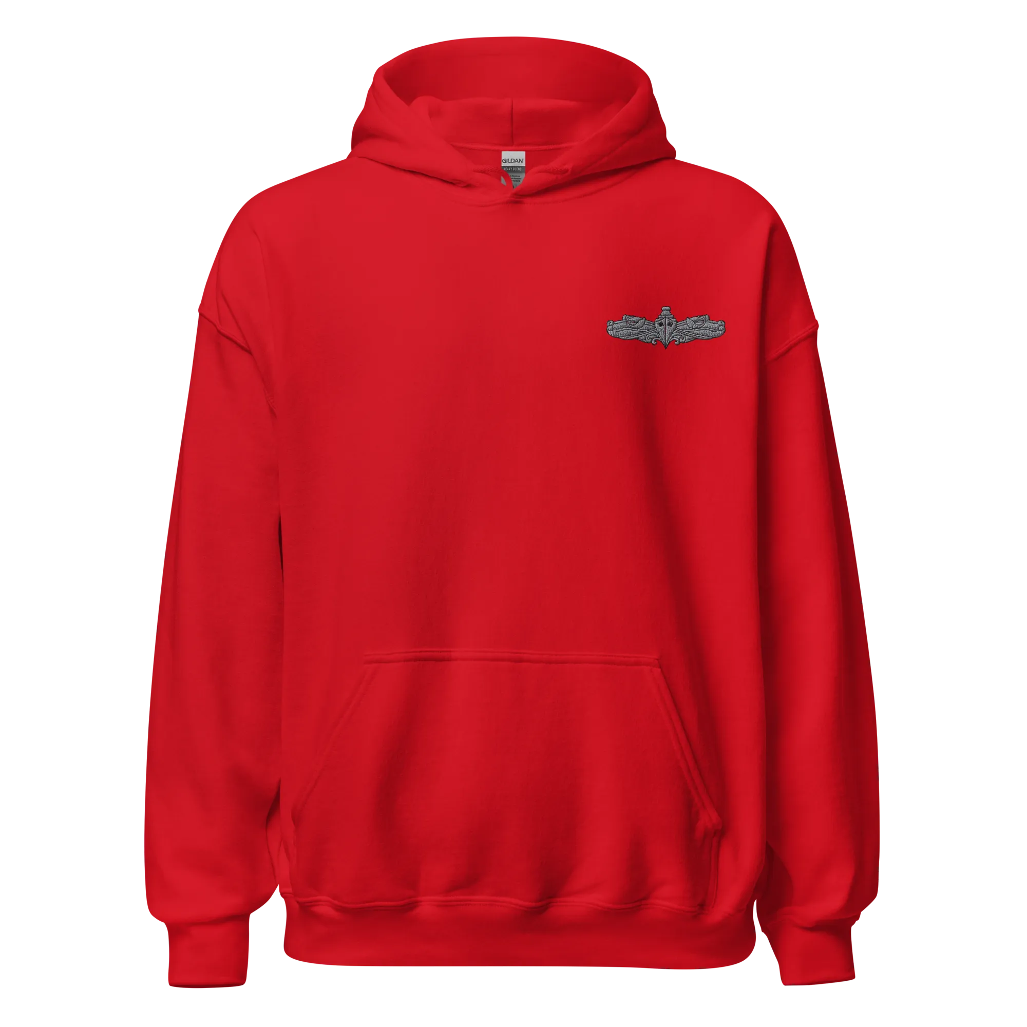 Custom US Navy Ranks, Insignia Embroidered Unisex Hoodie