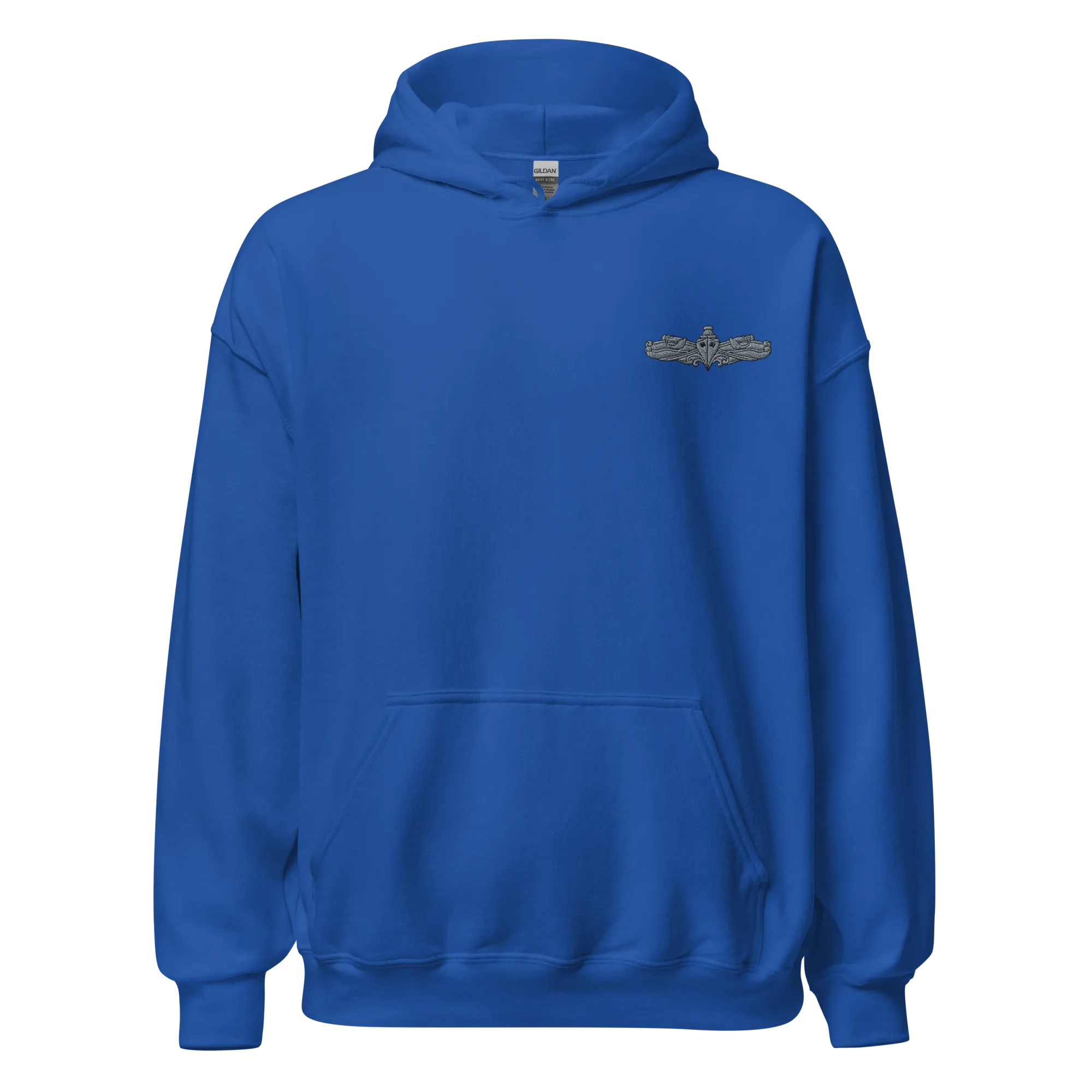 Custom US Navy Ranks, Insignia Embroidered Unisex Hoodie