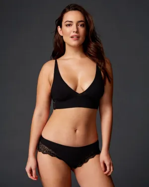Eco Rib with Lace Cheeky Hipster