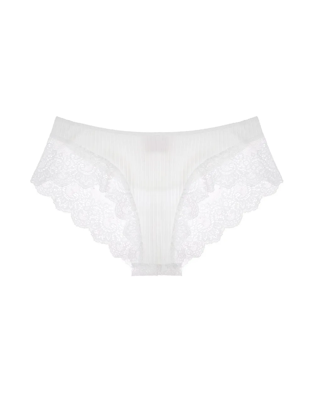 Eco Rib with Lace Cheeky Hipster