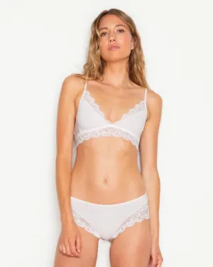 Eco Rib with Lace Cheeky Hipster