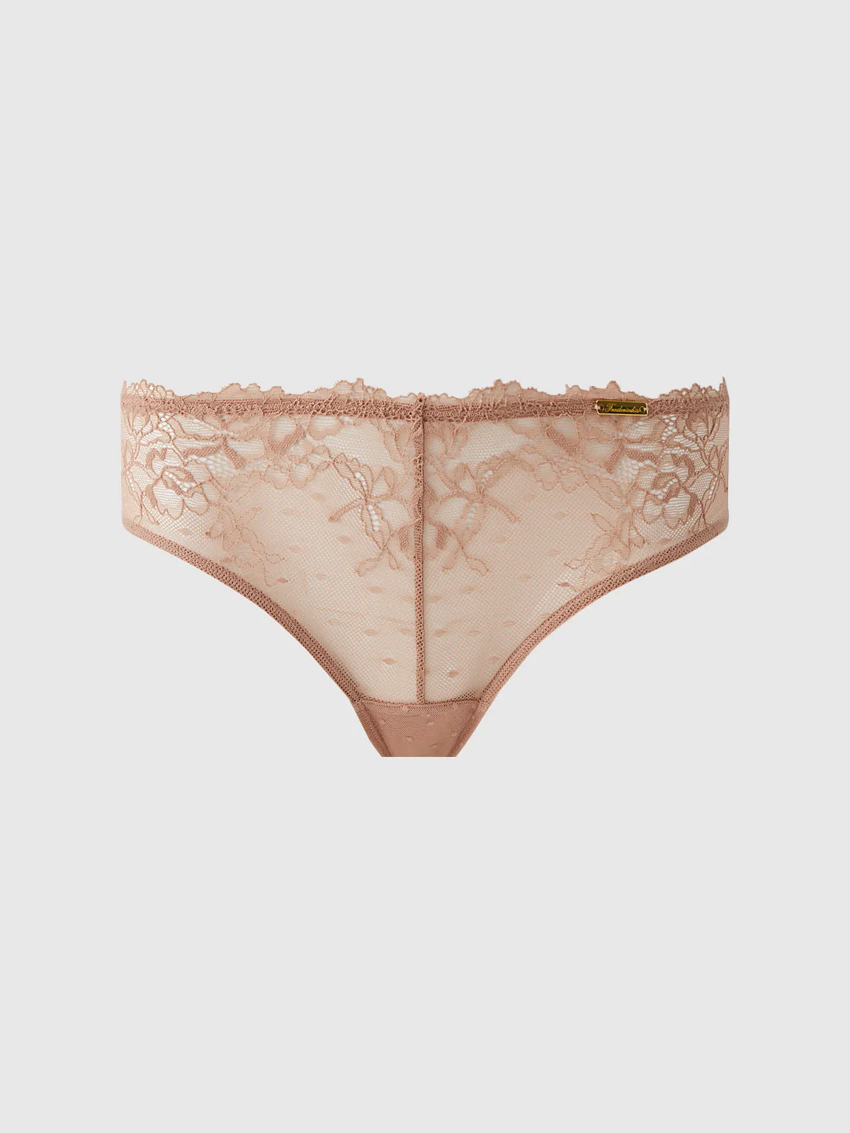 Elizabeth Lace & Rhinestone Back Cheeky