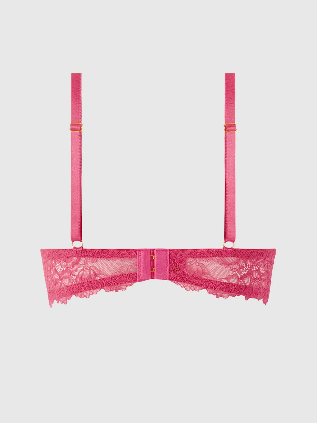 Elizabeth Lace & Rhinestone Push Up Demi