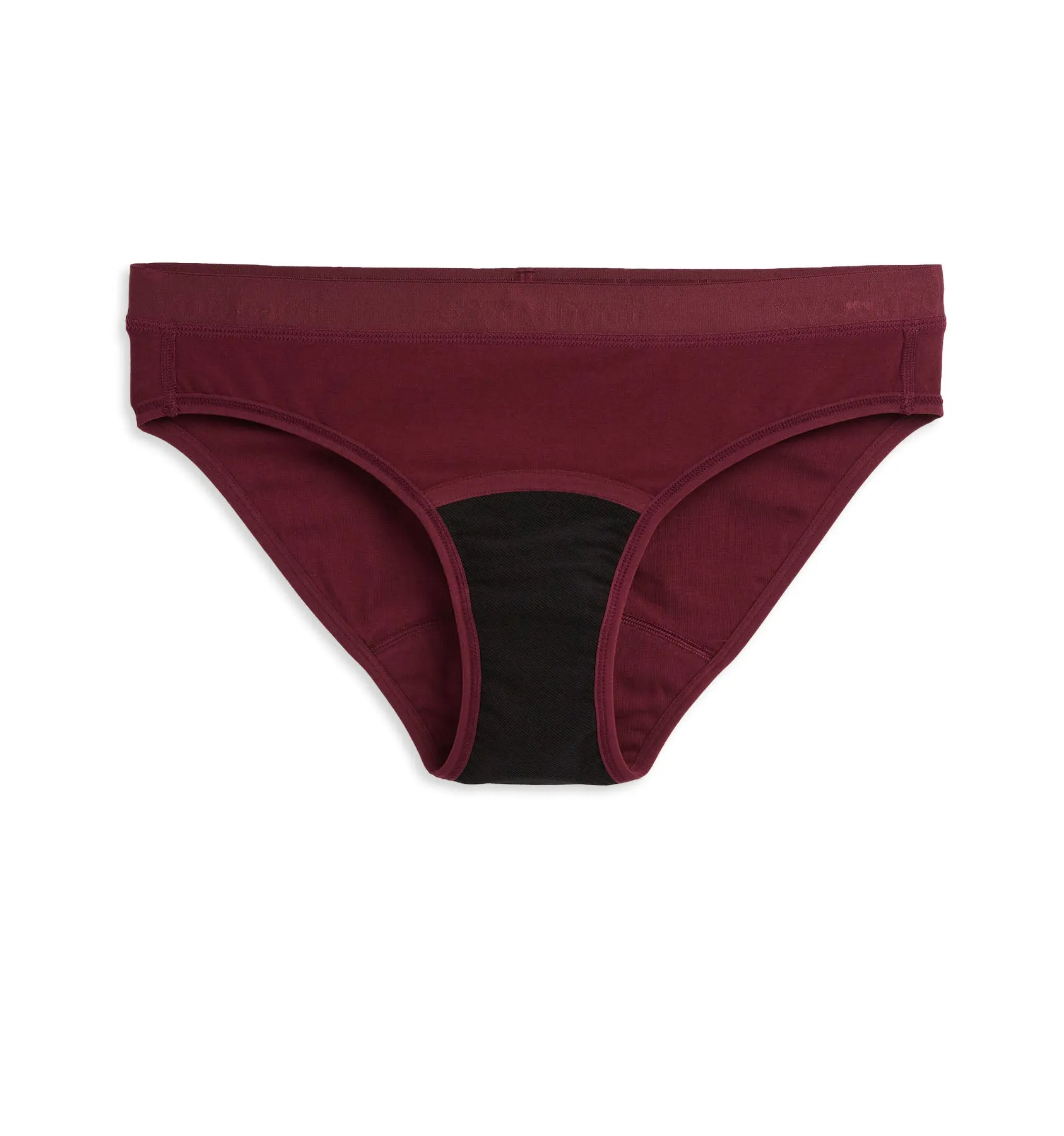 First Line Period Bikini - Black Cherry