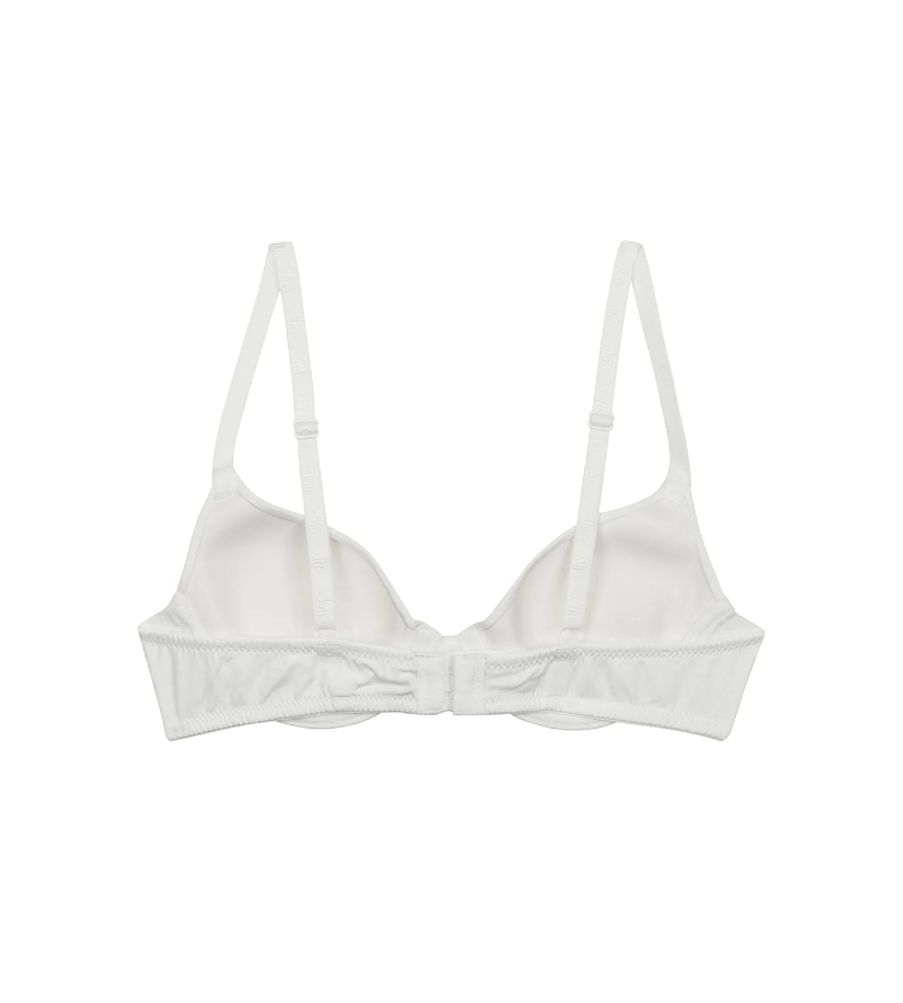 Girl's white cup bra Dim Invisible