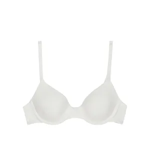 Girl's white cup bra Dim Invisible