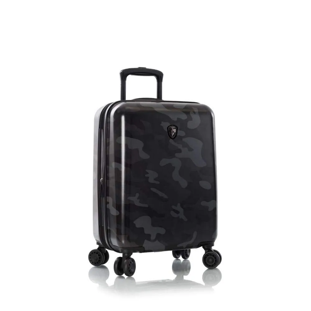 Heys America Black Camo 4-Wheel Spinner Hardside Luggage