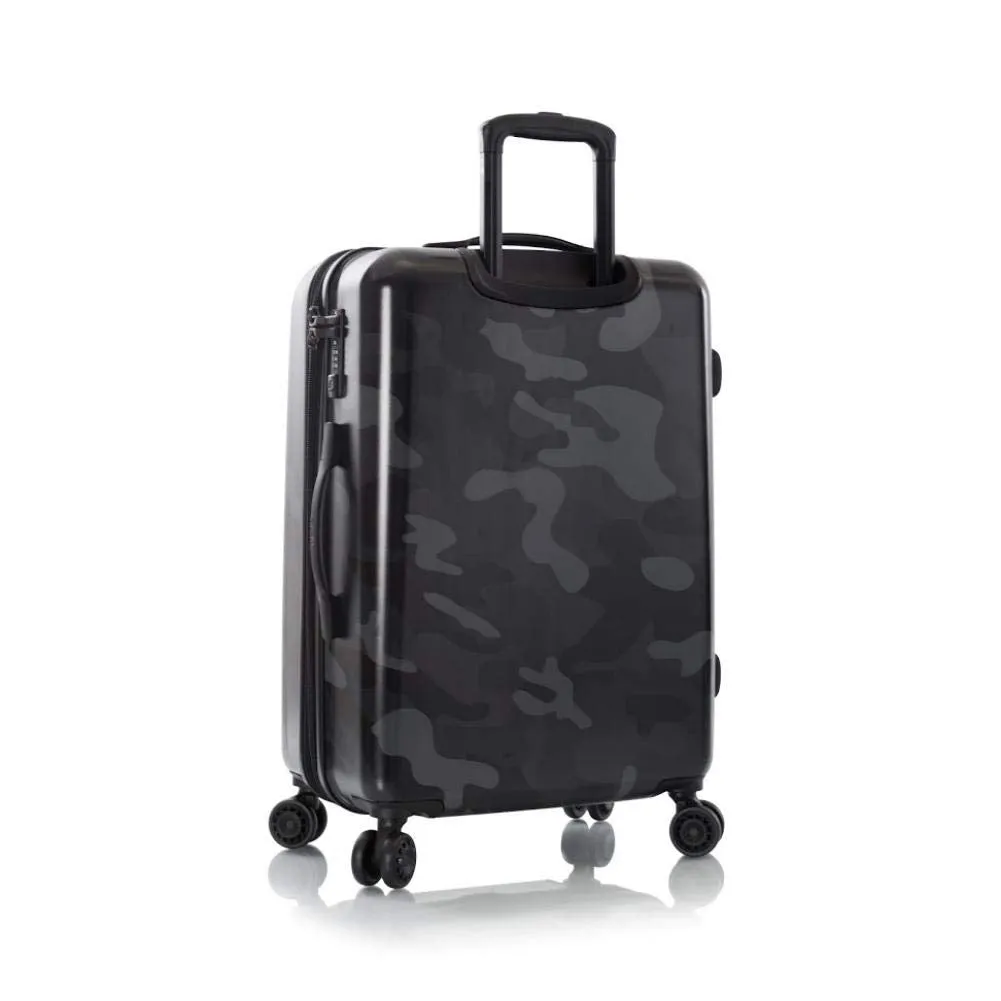 Heys America Black Camo 4-Wheel Spinner Hardside Luggage